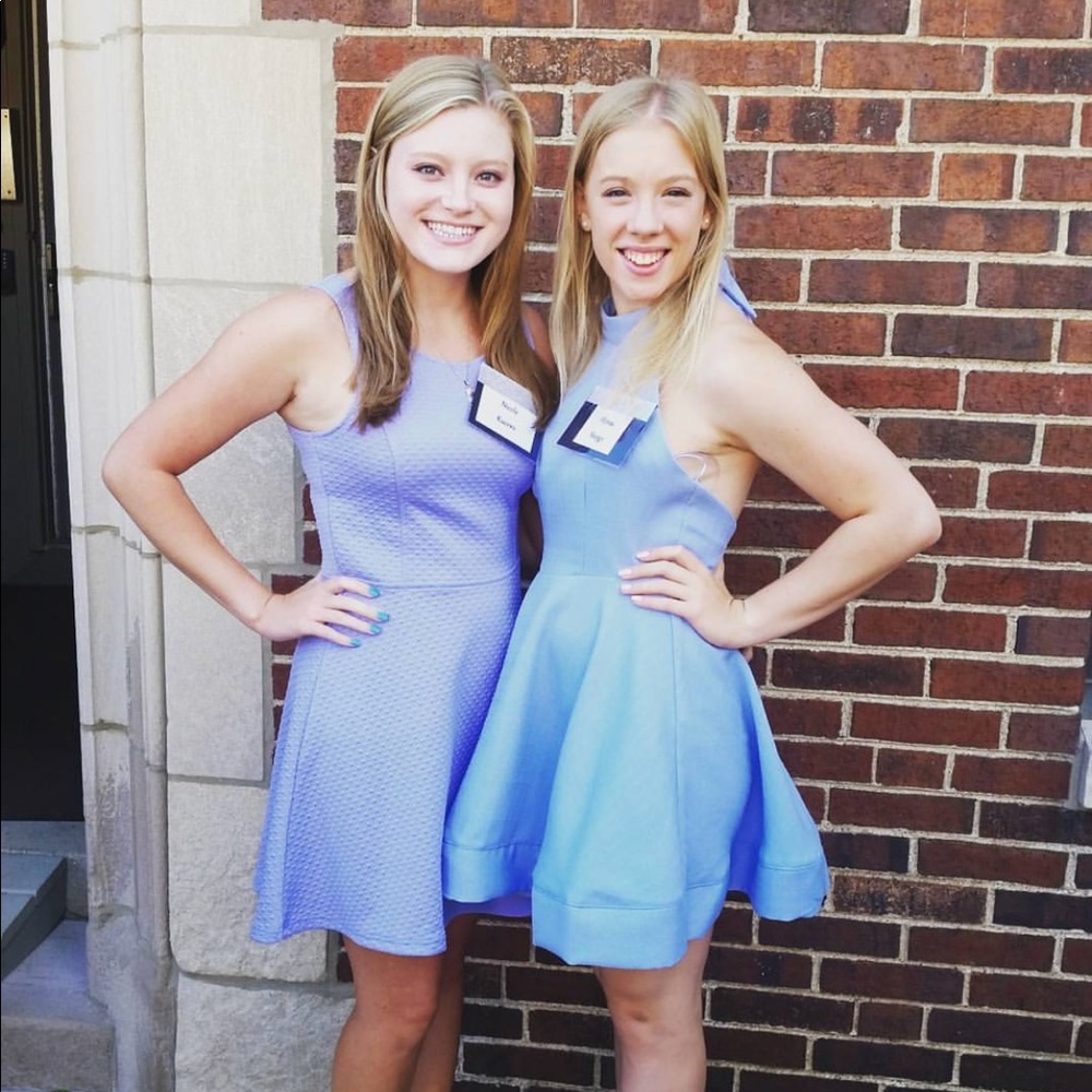 Baby blue Windsor Dress